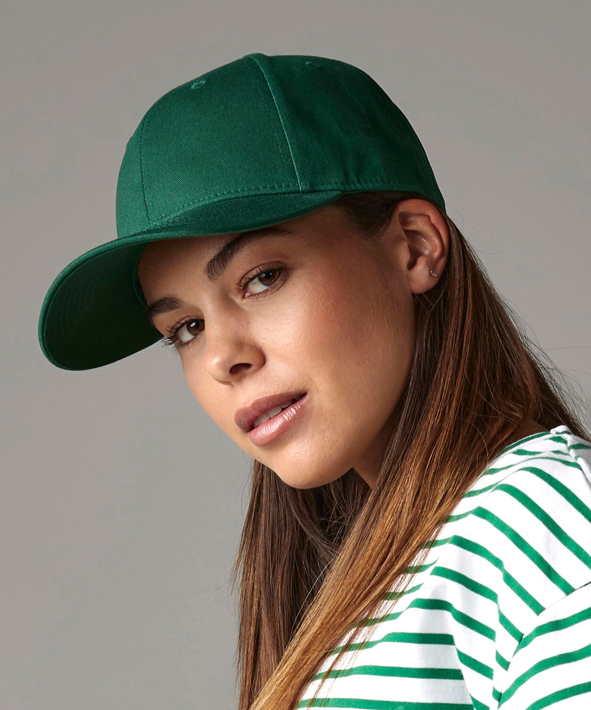 EarthAware® classic organic cotton 6-panel cap | black