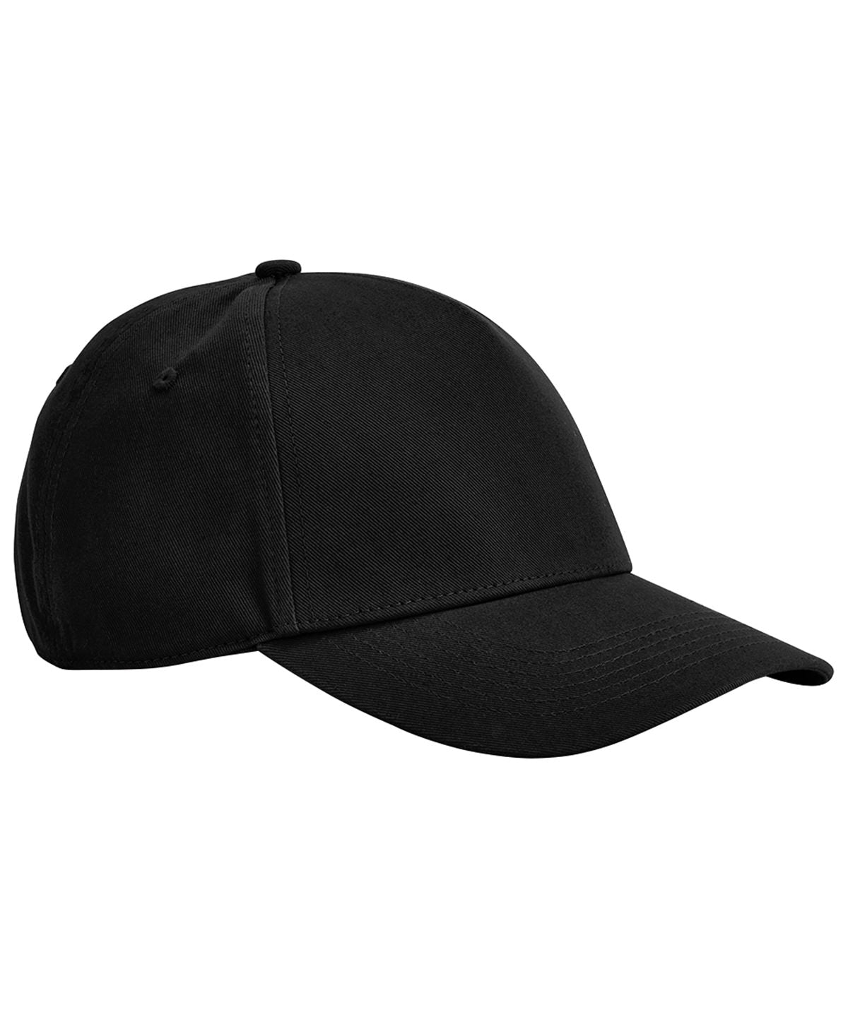 EarthAware® classic organic cotton 5-panel cap | Black