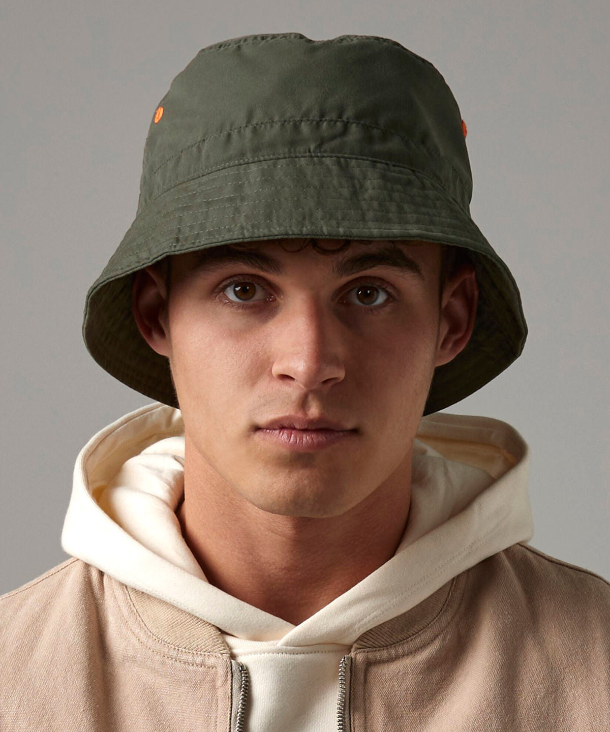 Recycled polyester bucket hat | black