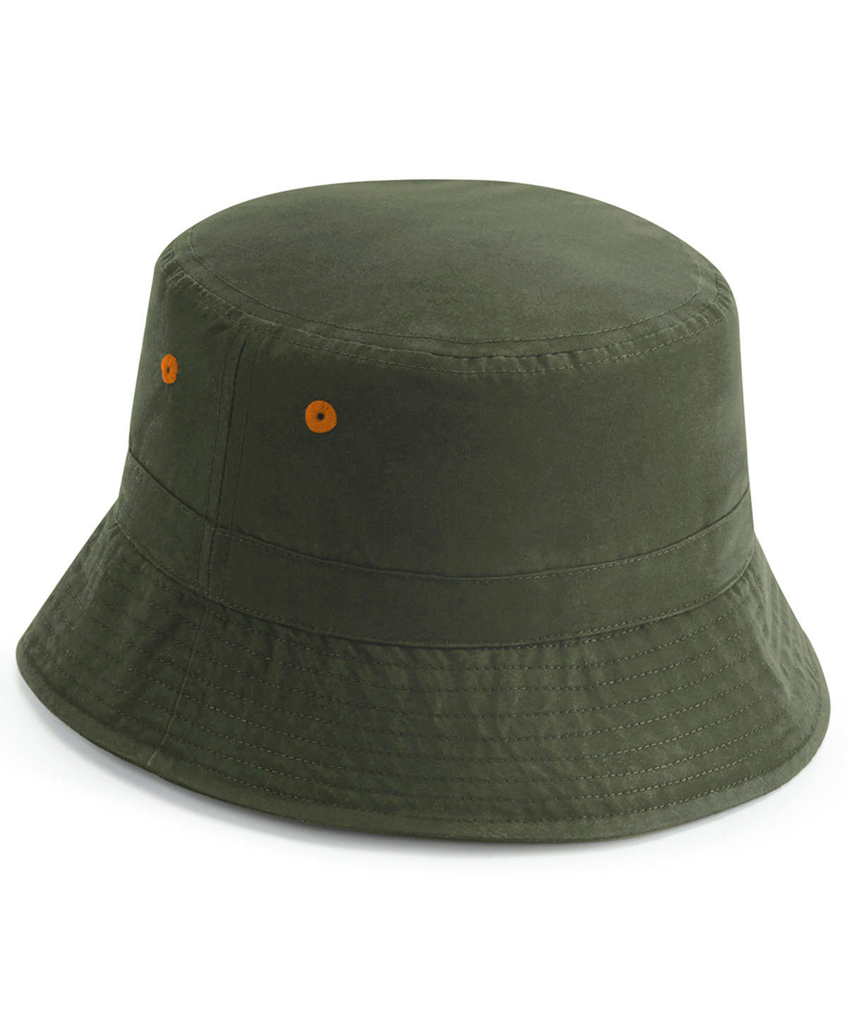 Recycled polyester bucket hat | olive green