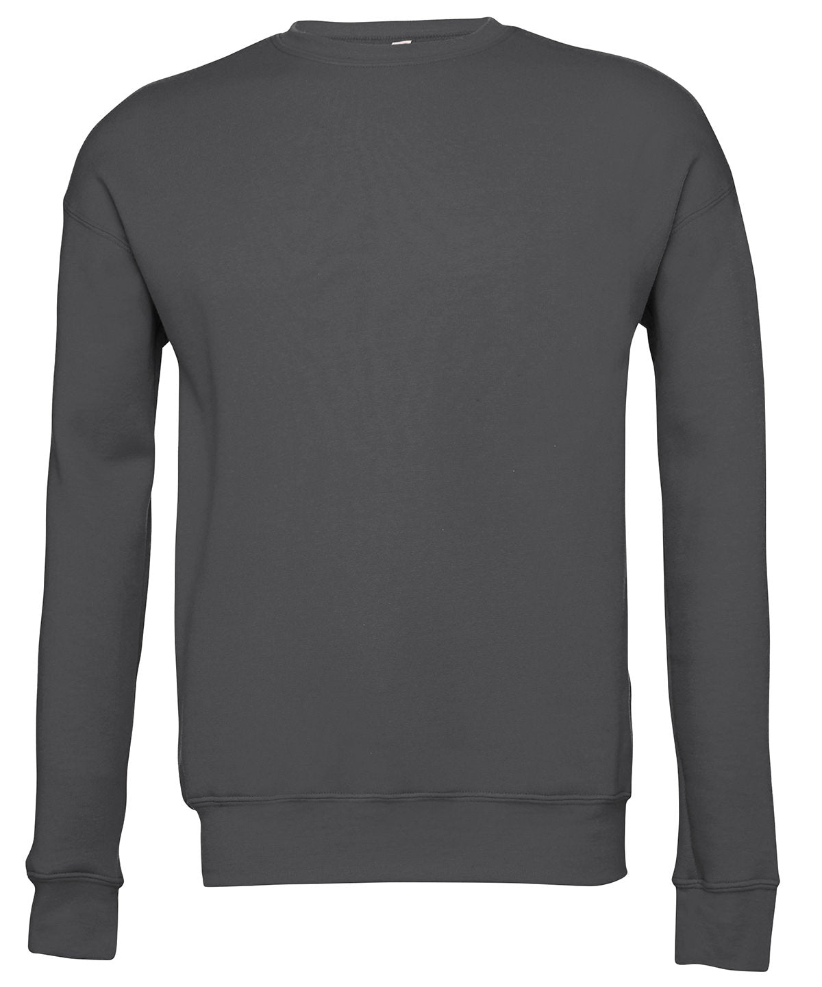 Unisex drop shoulder fleece | asphalt