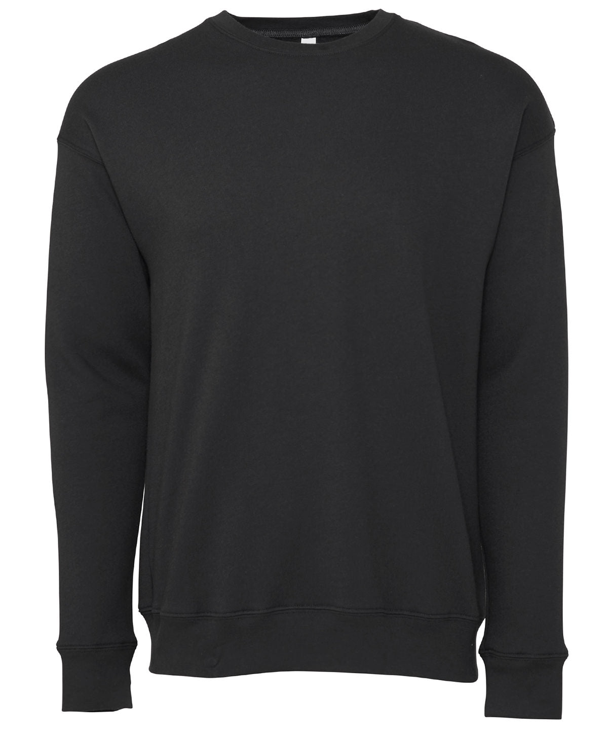 Unisex drop shoulder fleece | dtg dark grey