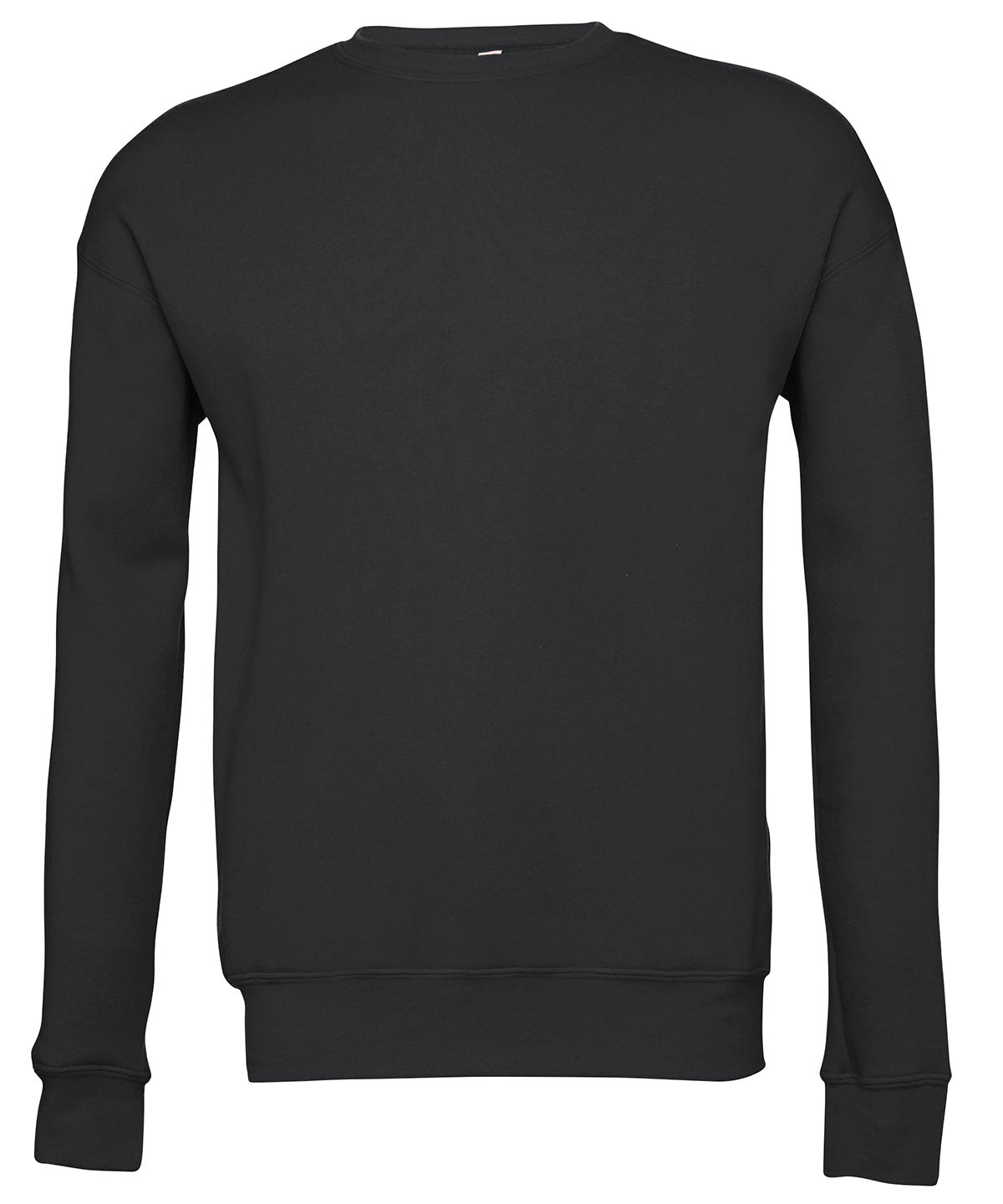 Unisex drop shoulder fleece | dark grey