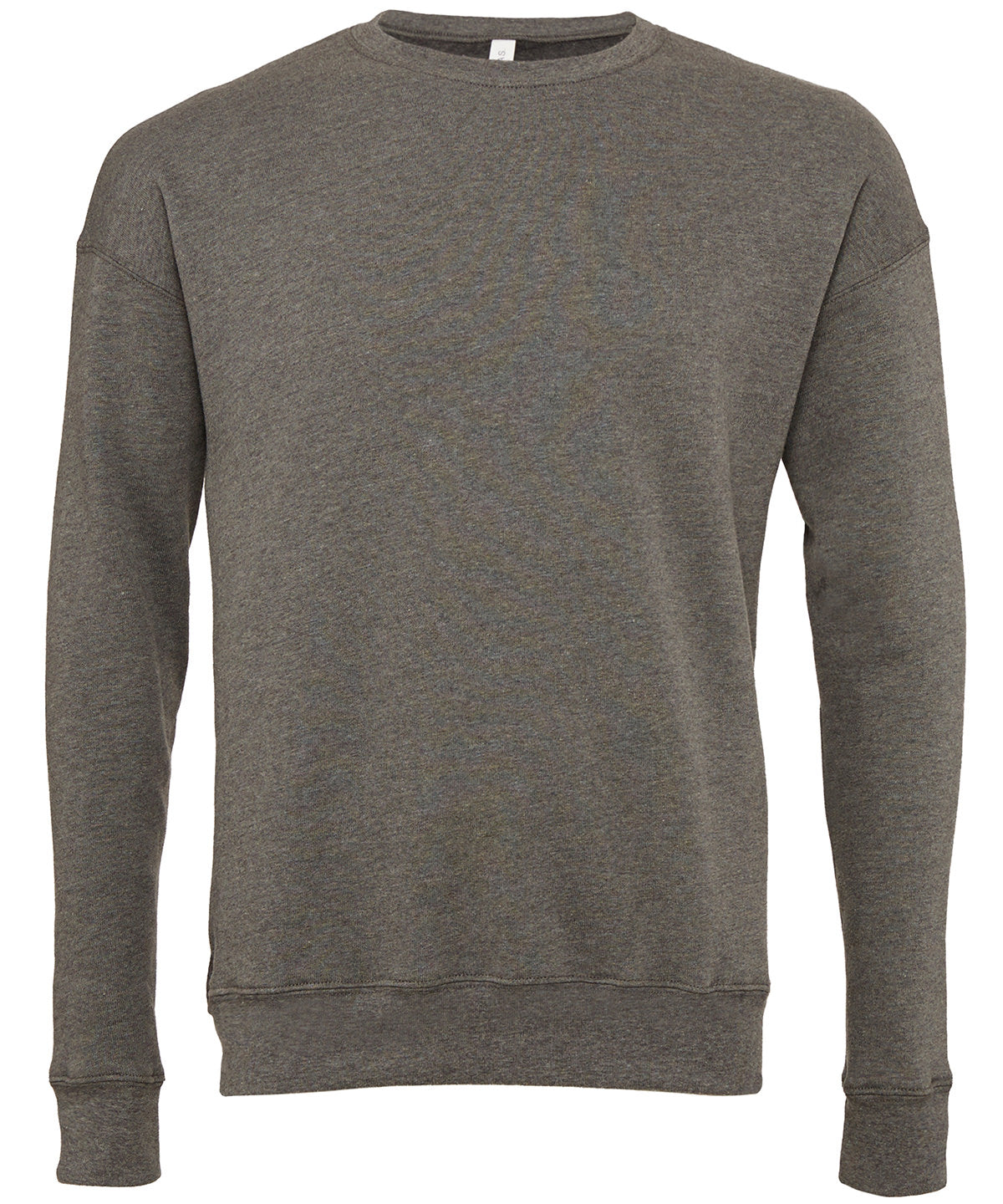 Unisex drop shoulder fleece | deep heather