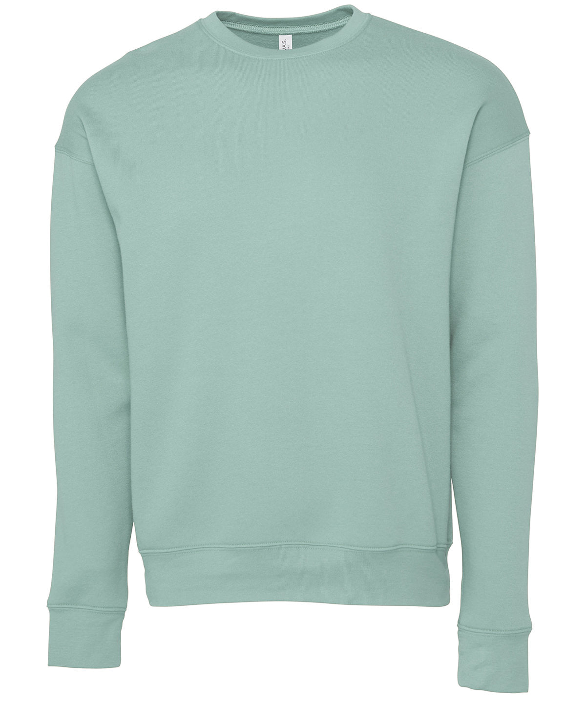 Unisex drop shoulder fleece | dusty blue