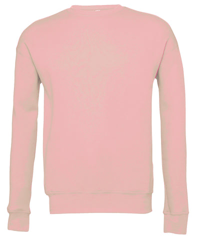 Unisex drop shoulder fleece | pink