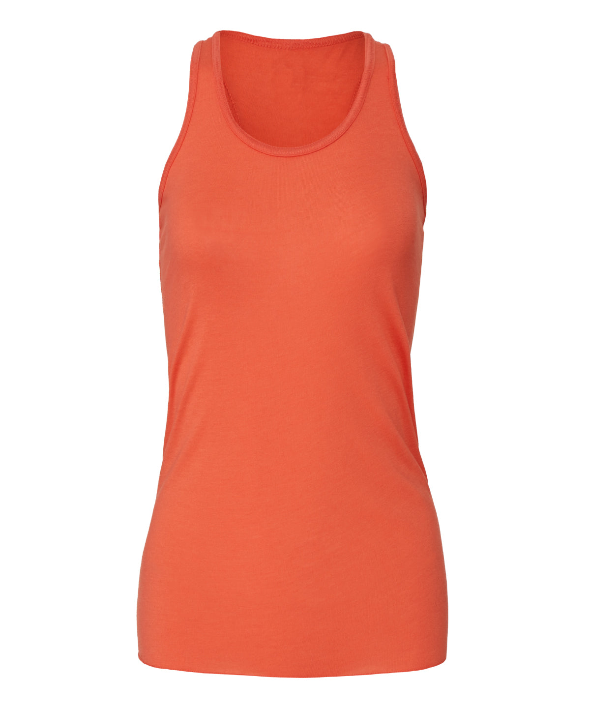 Flowy racerback tank top | coral