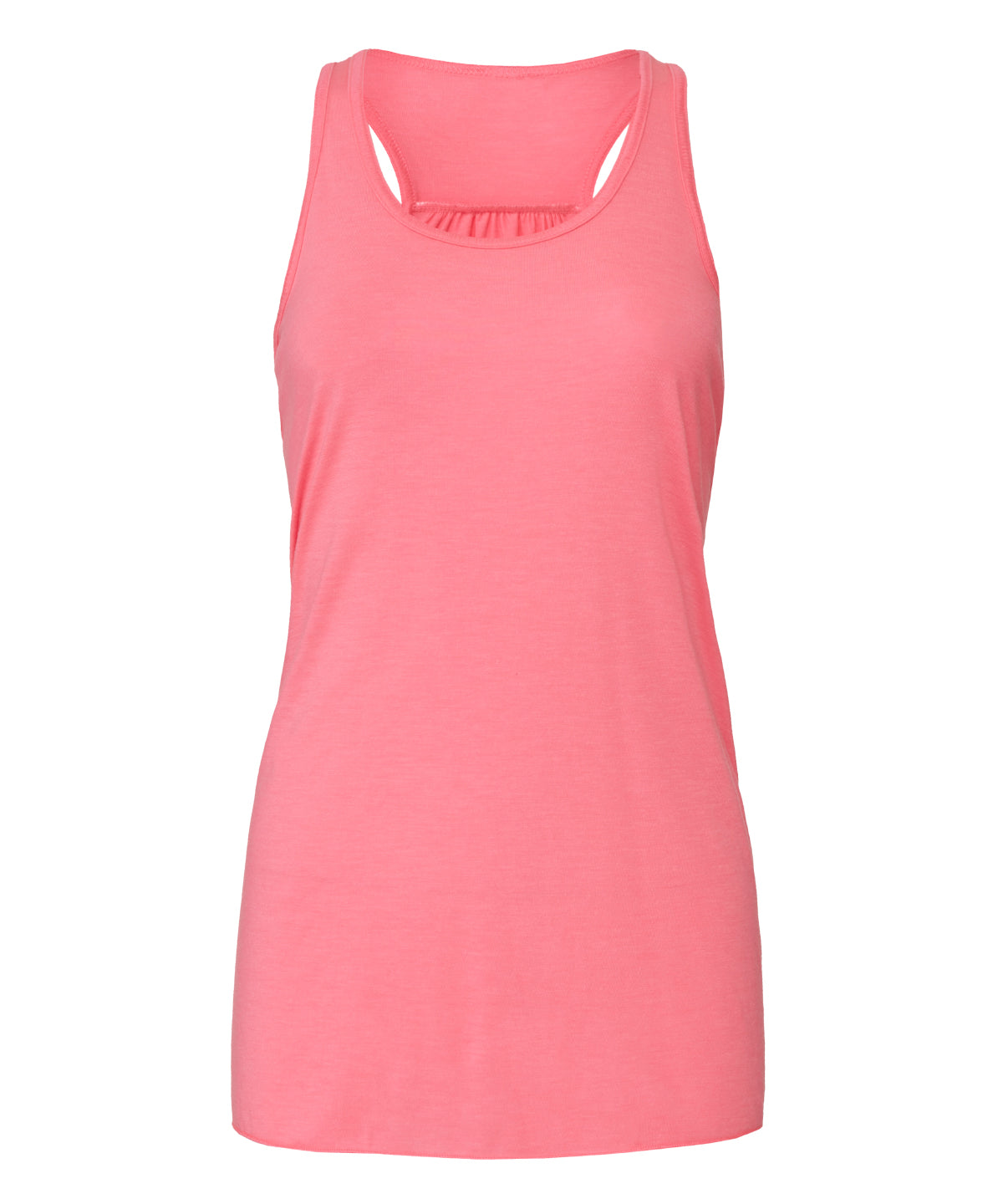 Flowy racerback tank top | neon pink