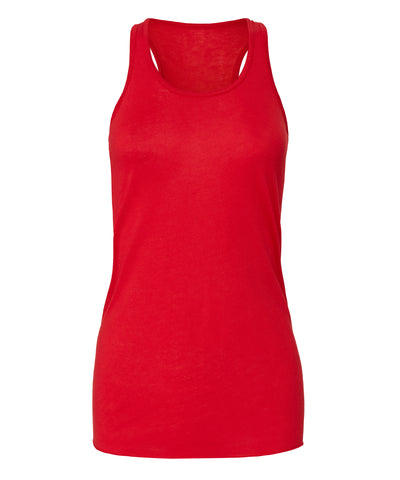Flowy racerback tank top | red