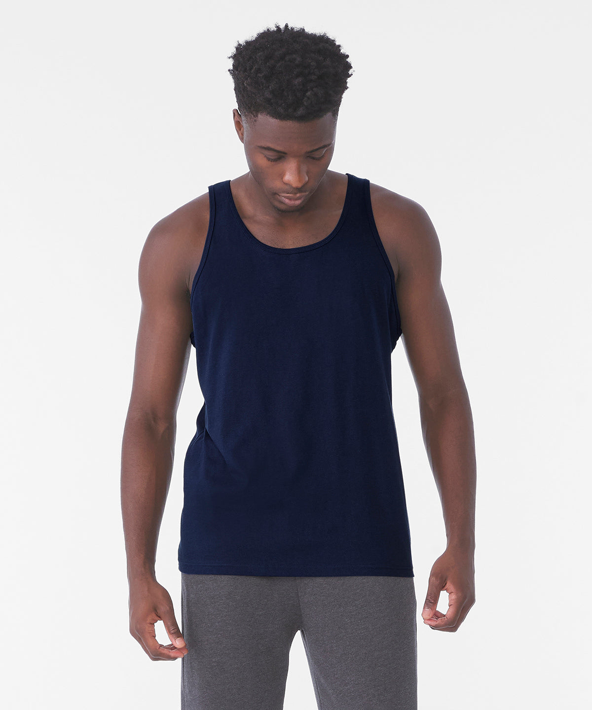 Unisex Jersey tank top | black