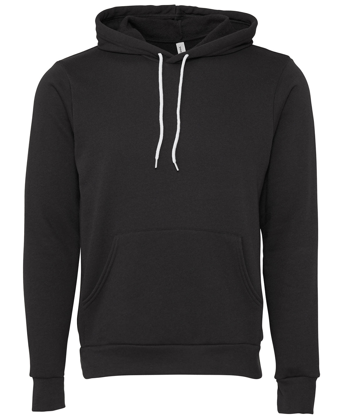 Unisex polycotton fleece pullover hoodie | dtg dark grey