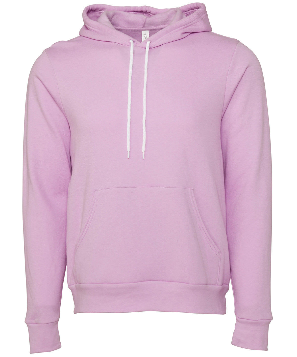 Unisex polycotton fleece pullover hoodie | lilac