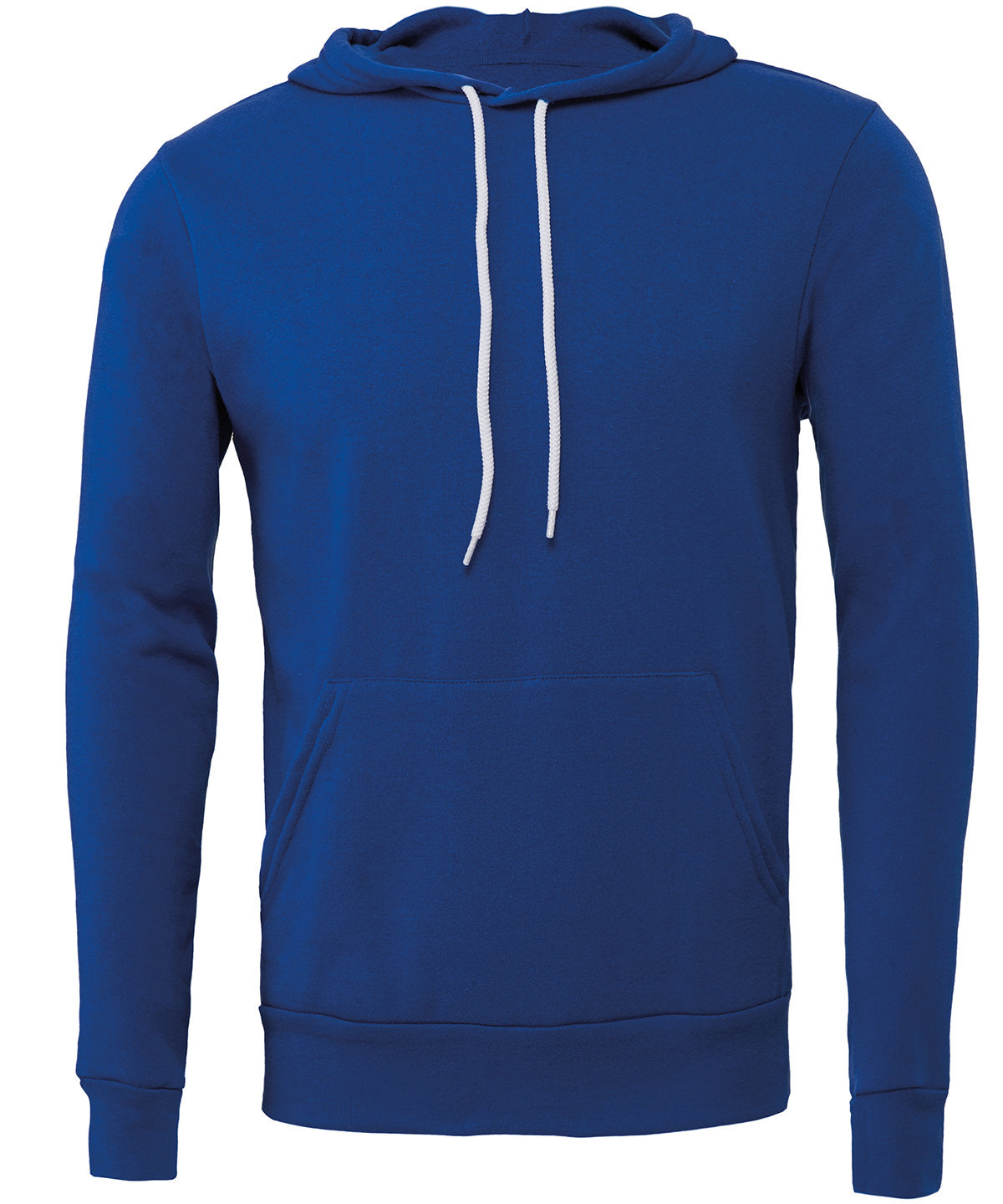 Unisex polycotton fleece pullover hoodie | true royal