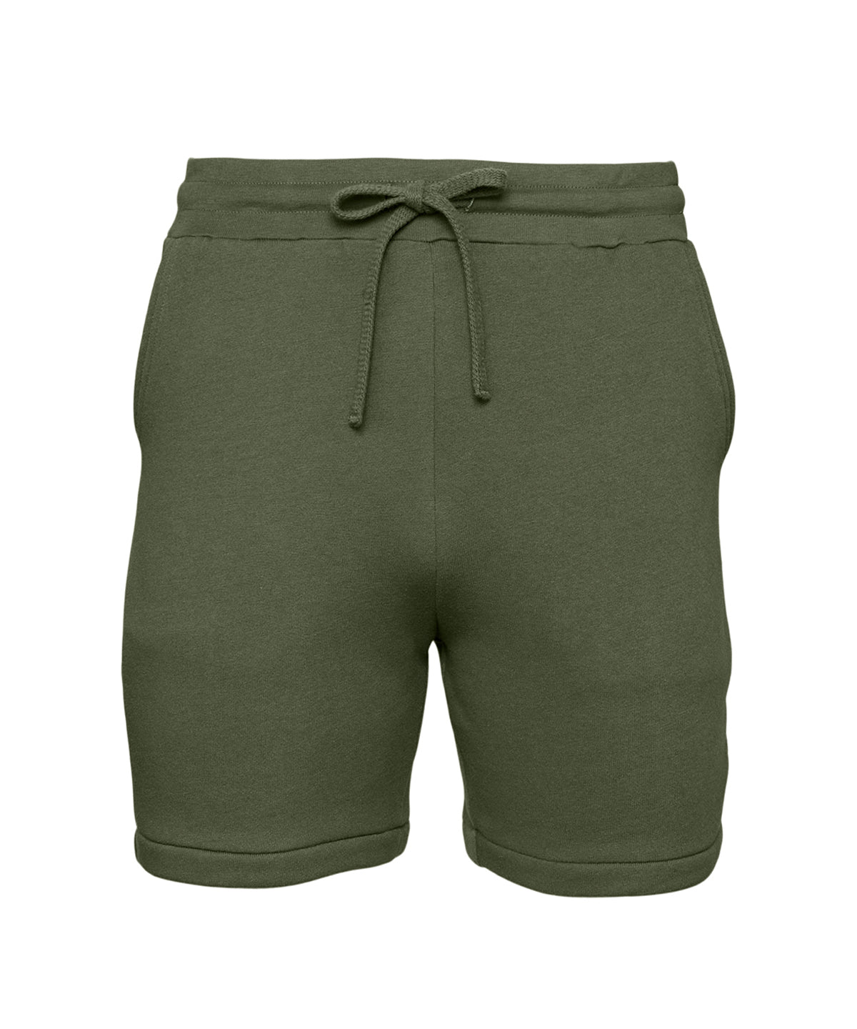Unisex sponge fleece sweatshorts | military green