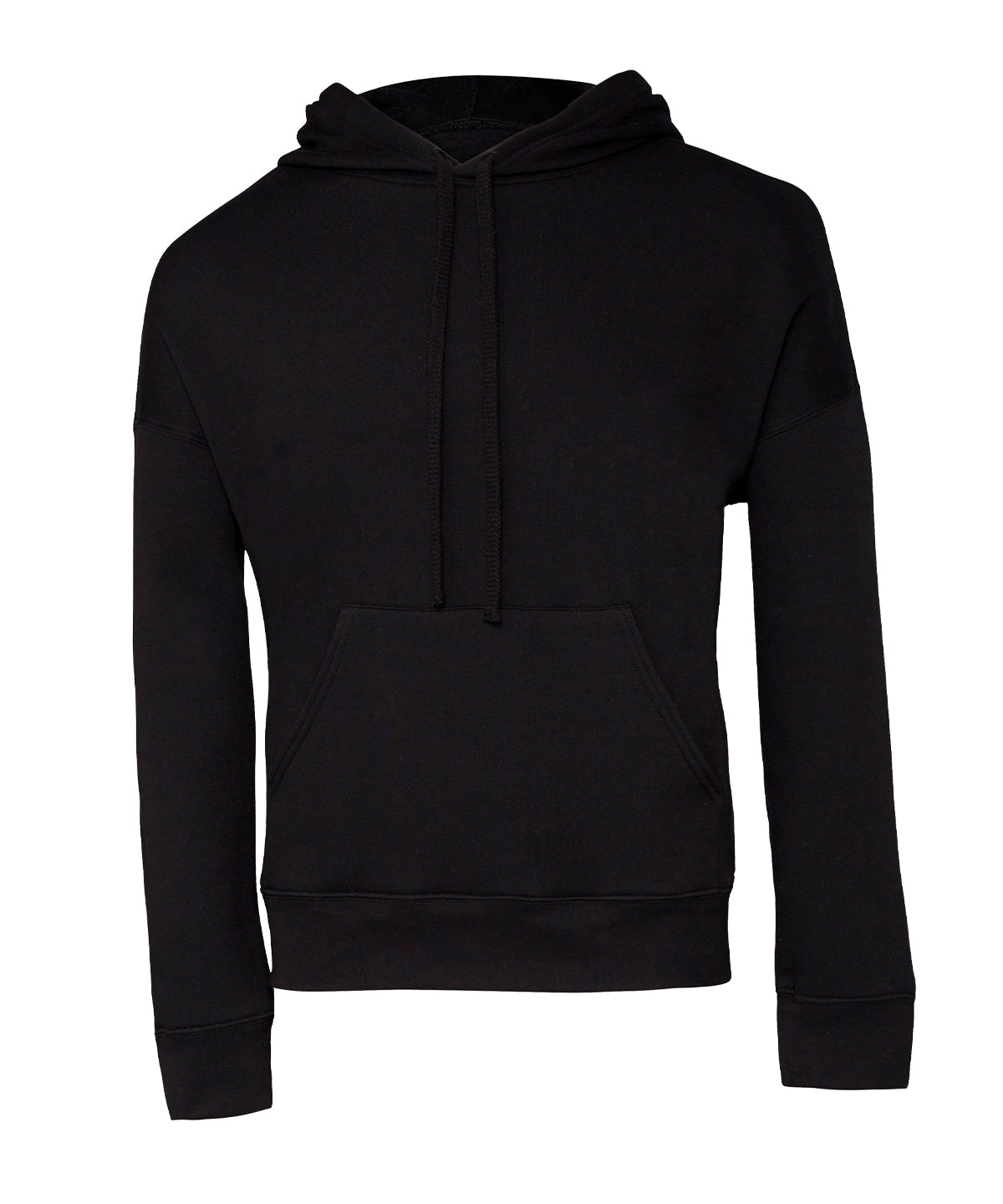 Unisex sponge fleece pullover DTM hoodie | Black