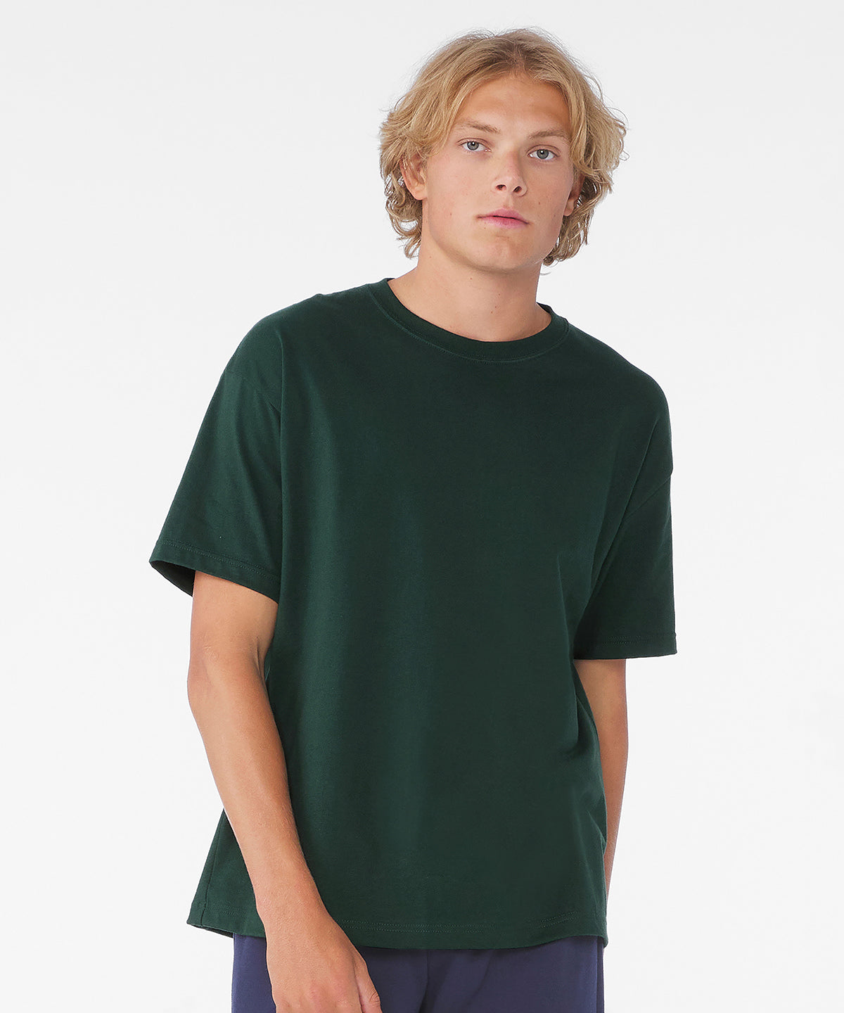 Unisex heavy boxy tee | black