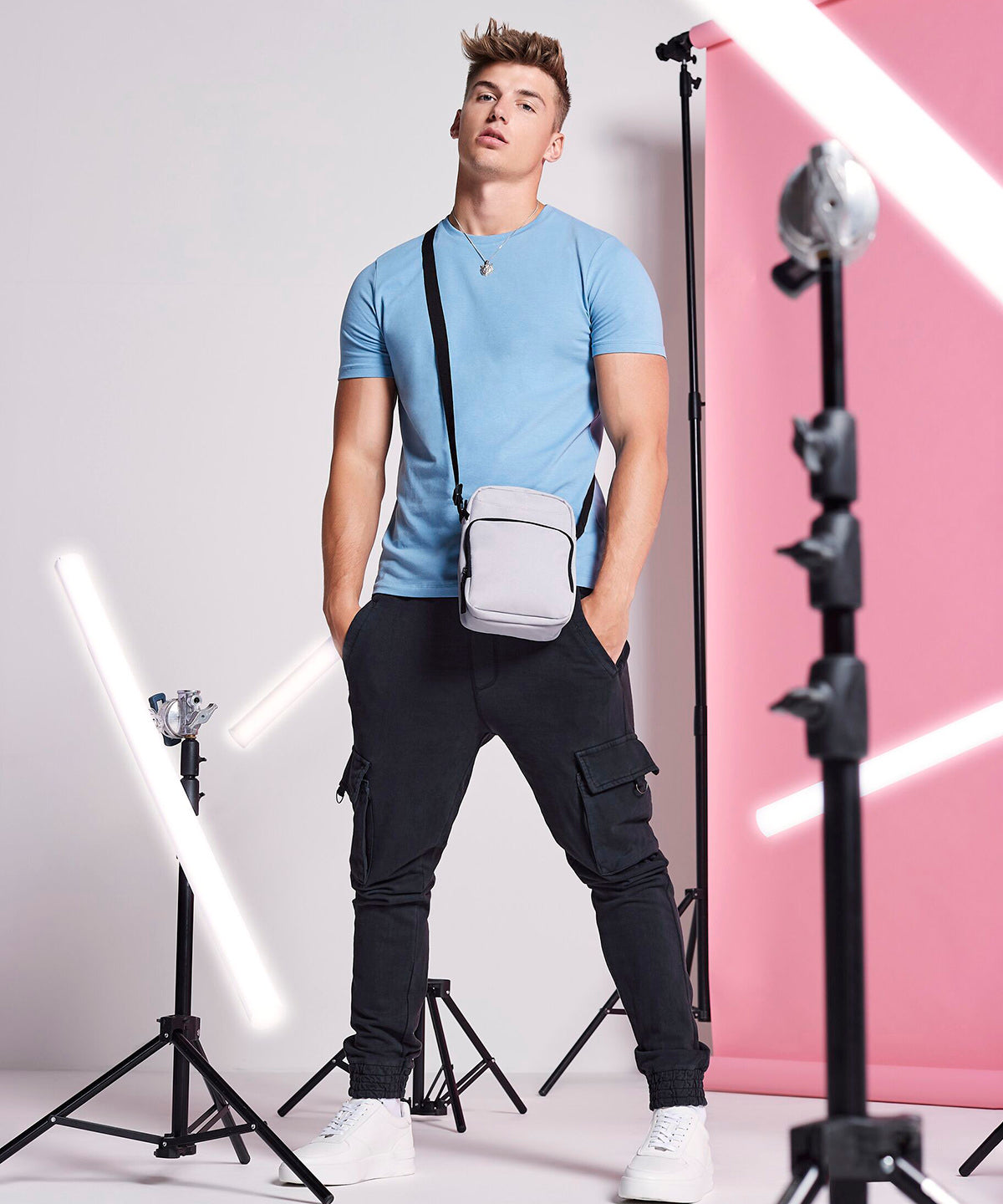 Across body bag | light grey