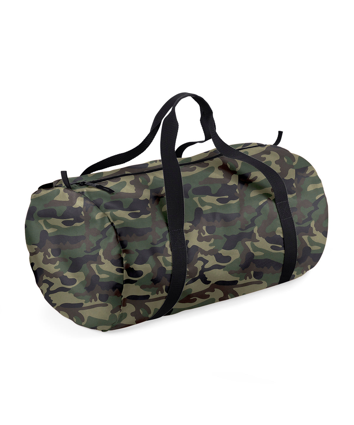 Packaway barrel bag | Olive Green/Black