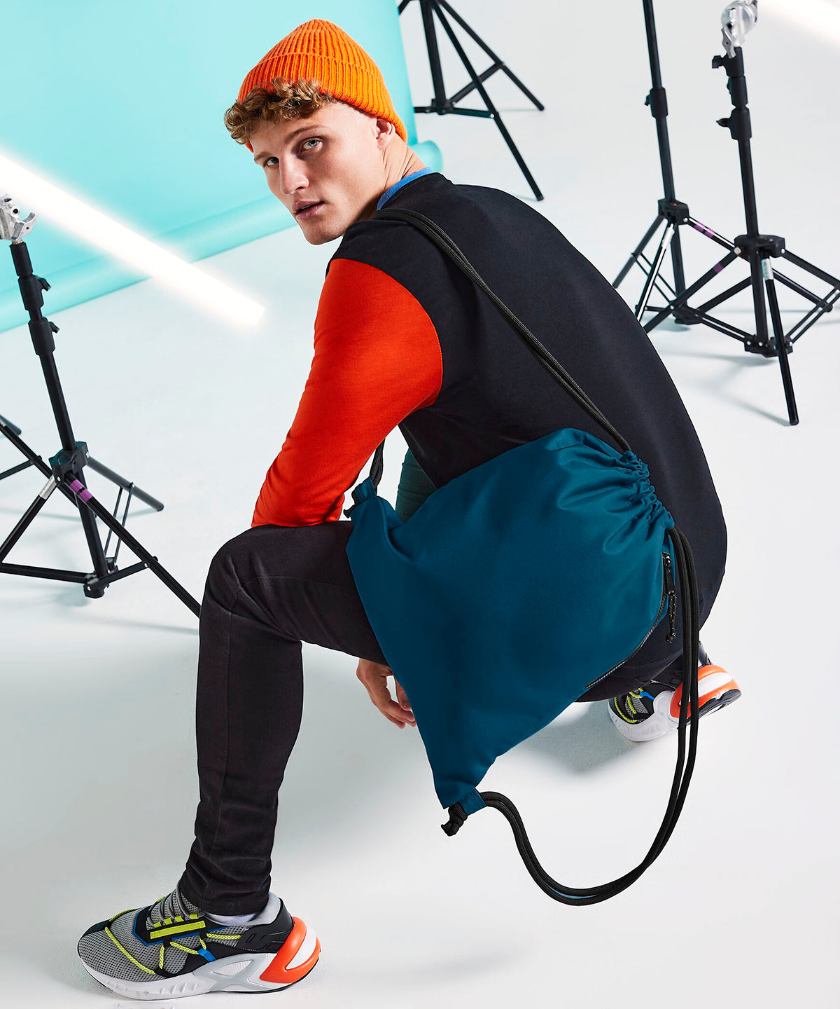 Recycled gymsac | black