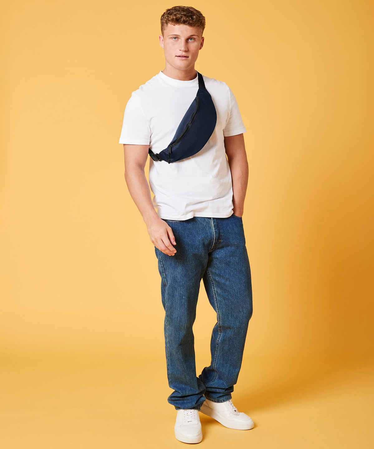 Recycled waistpack | black