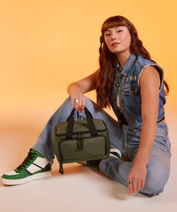 Recycled mini cooler bag | black