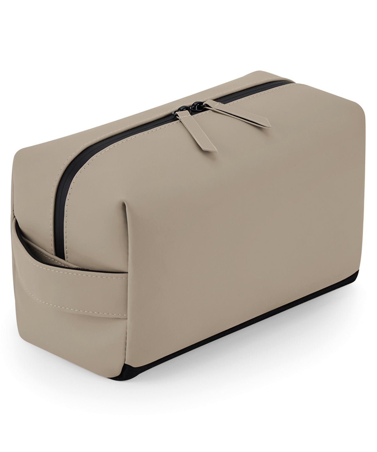 Matte PU toiletry/accessory case | clay