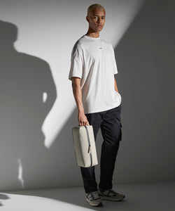 Matte PU shoe/accessory bag | black