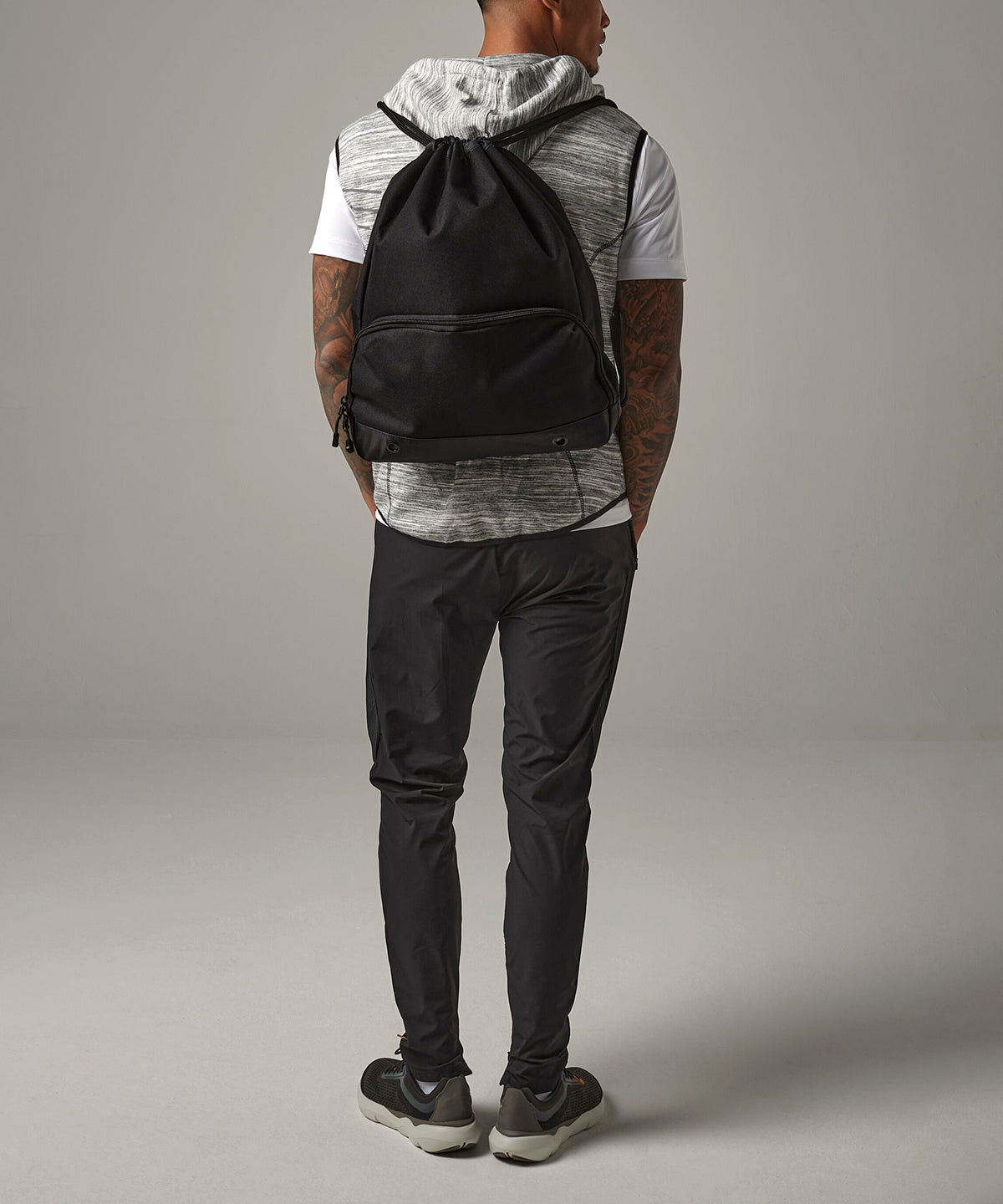 Athleisure gymsac | black