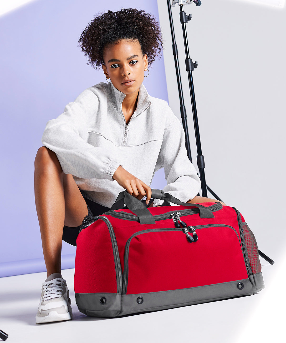 Athleisure holdall | Fuchsia