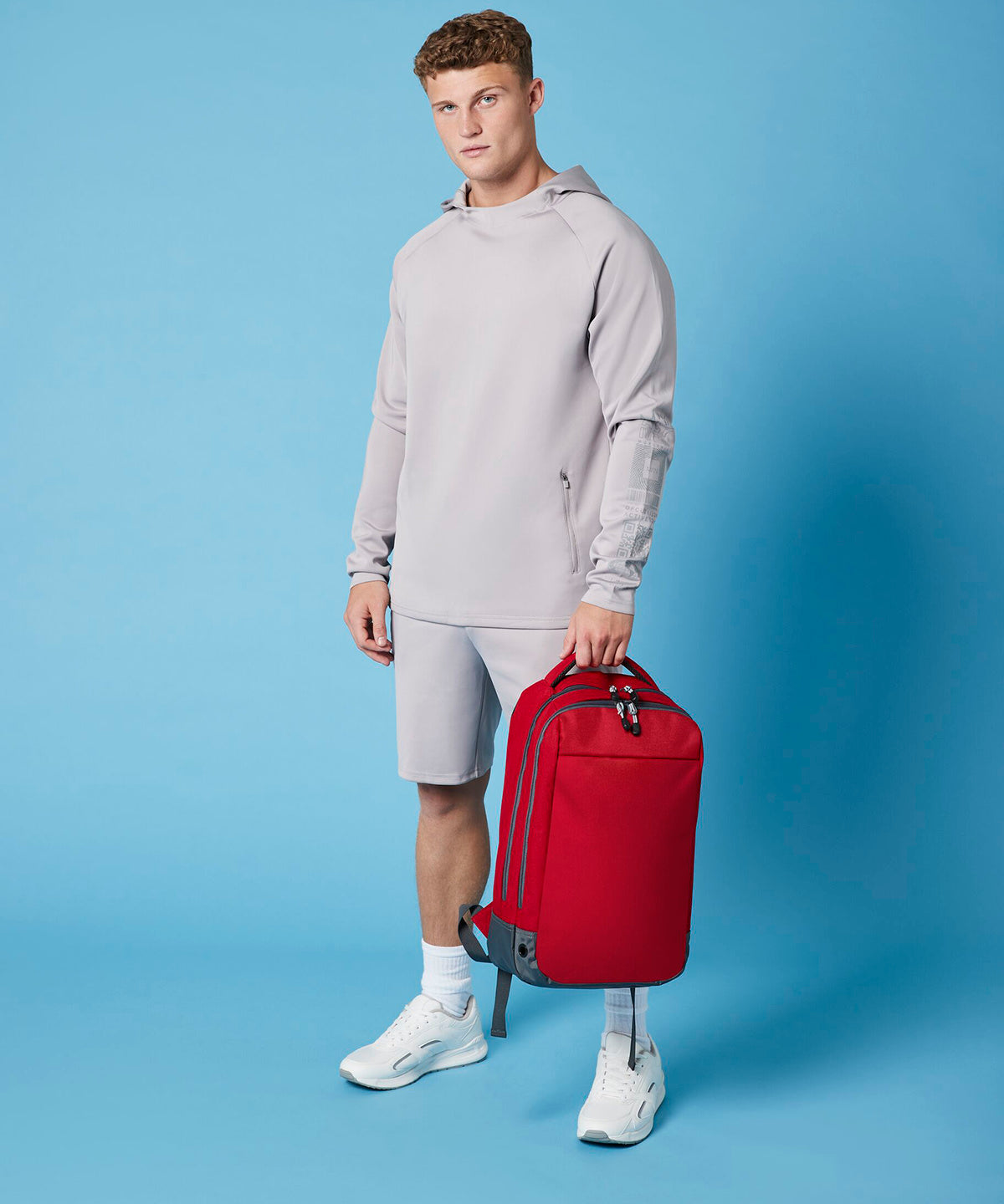 Athleisure sports backpack | black/black