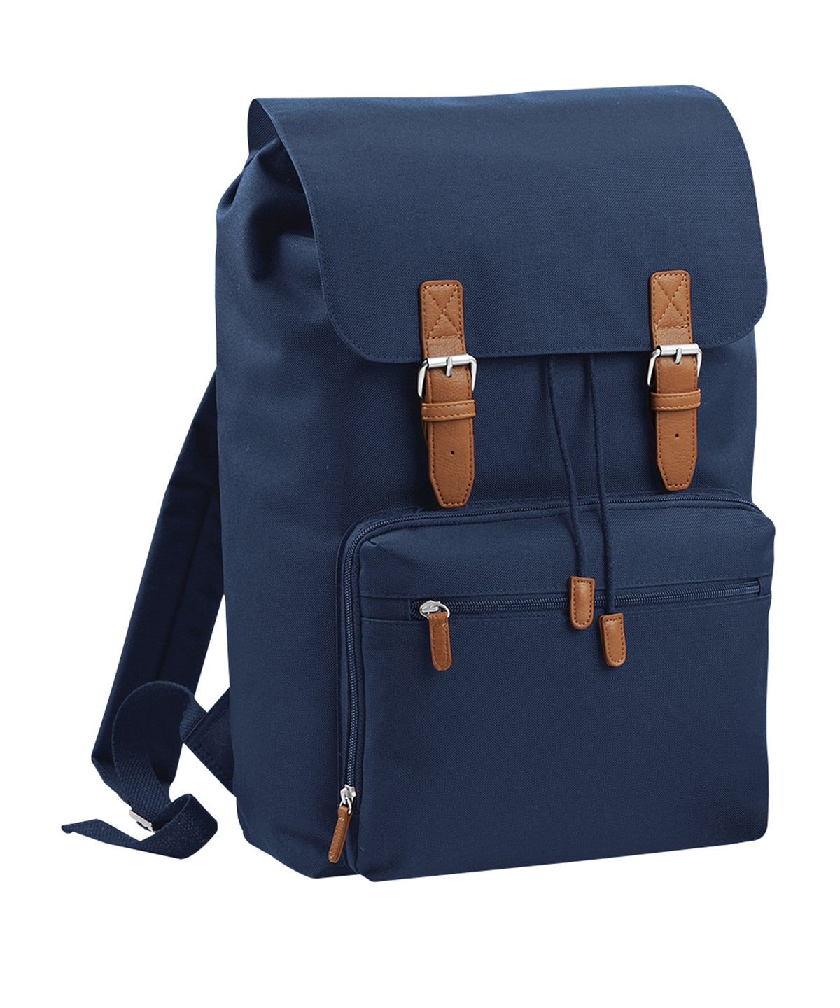 Vintage laptop backpack | Olive Green/Black