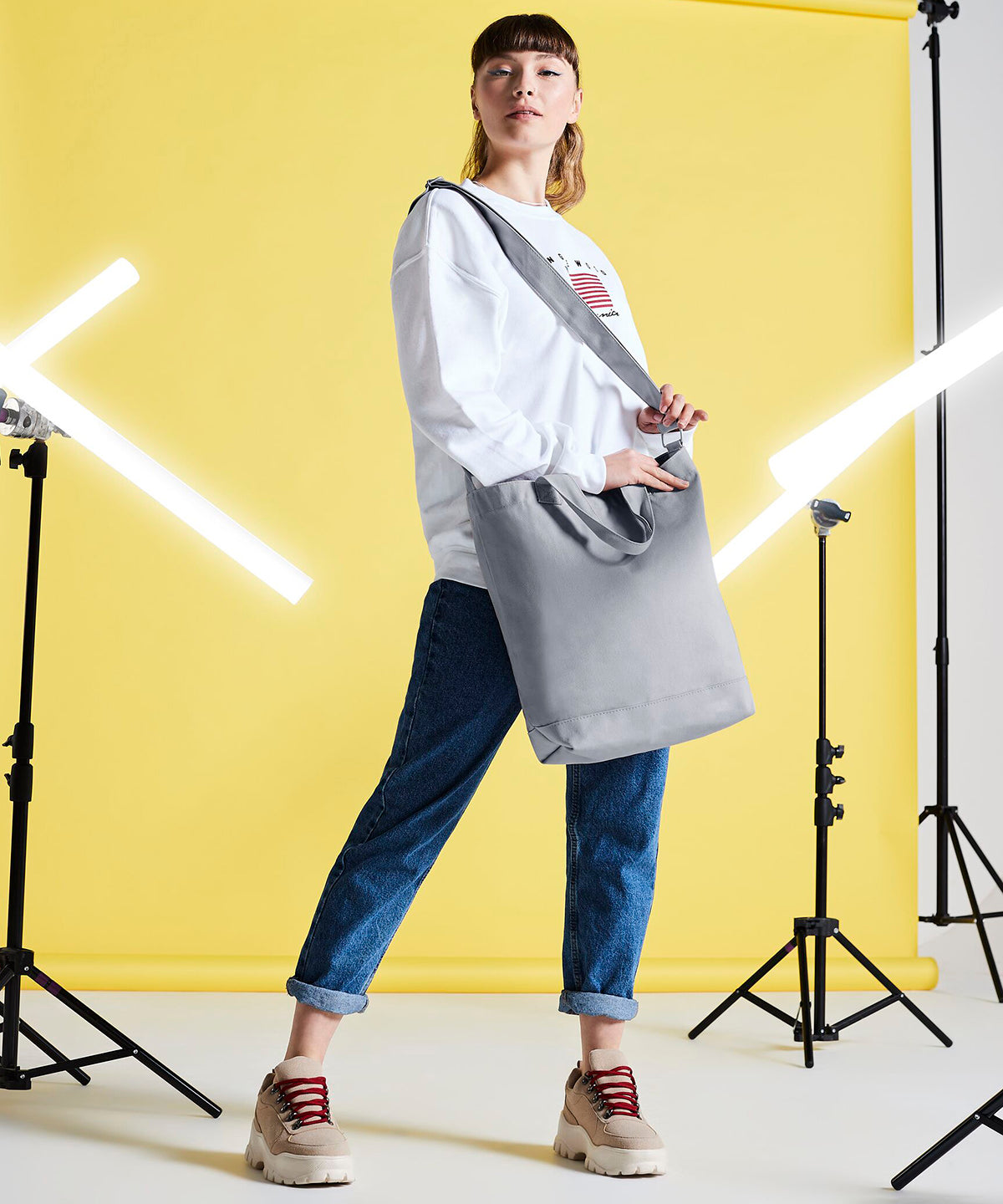 Canvas day bag | black
