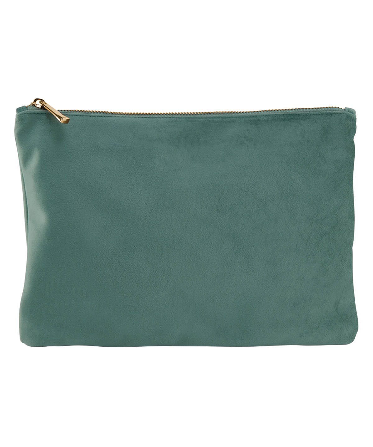 Velvet accessory pouch | Jade