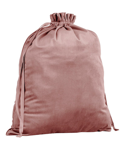 Velvet gift bag | rose quartz