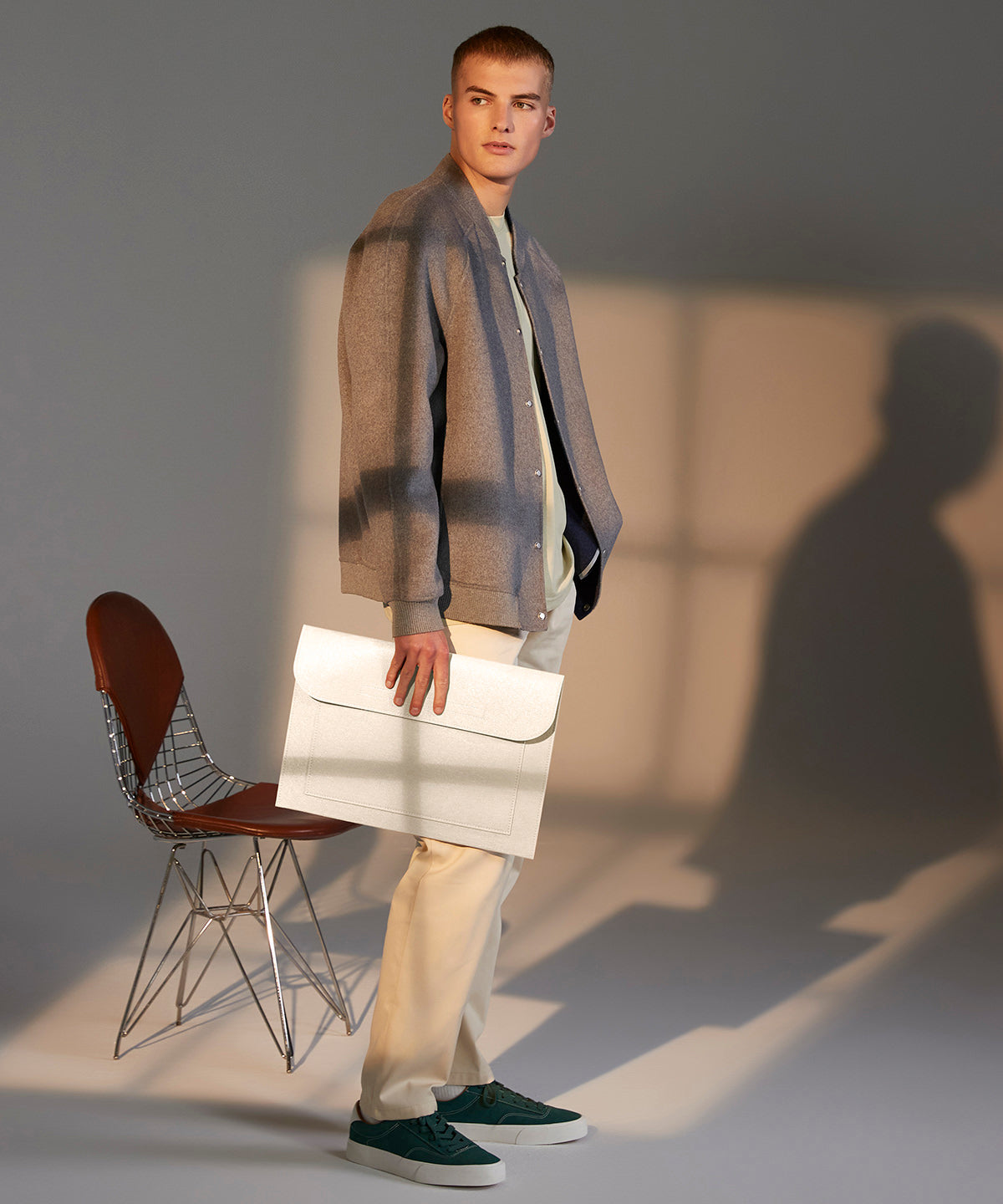 Felt laptop/document slip | black