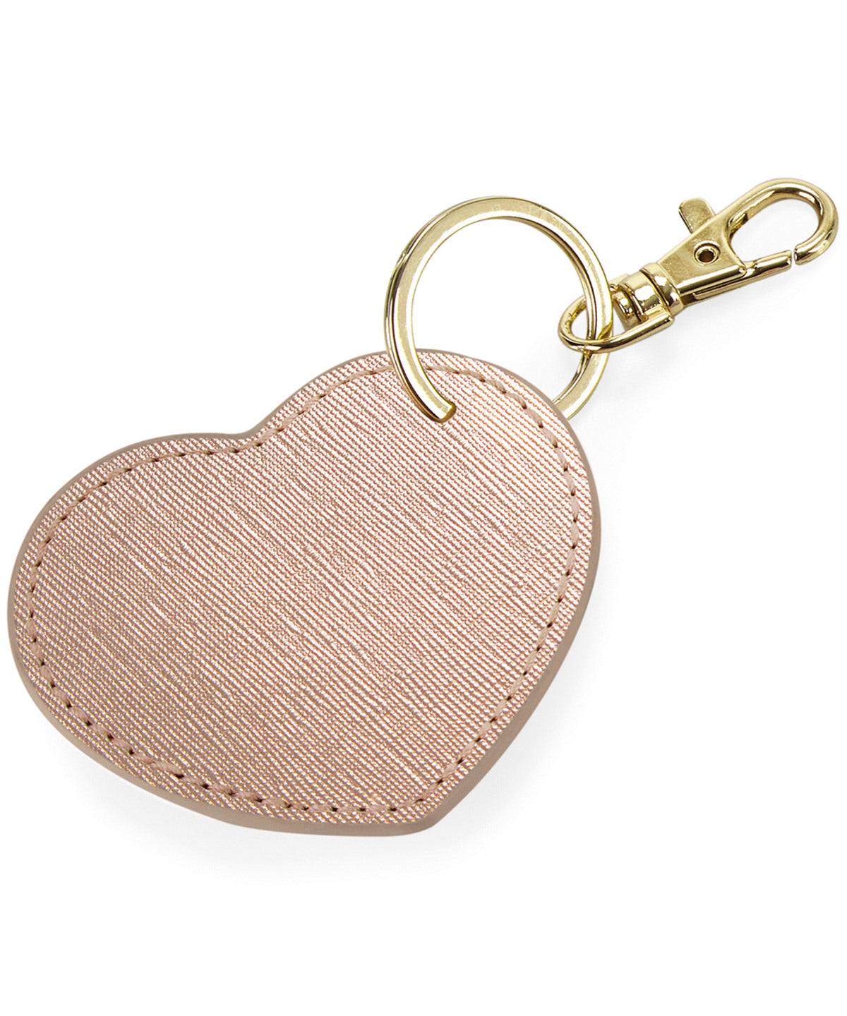 Boutique heart keyclip | rose gold