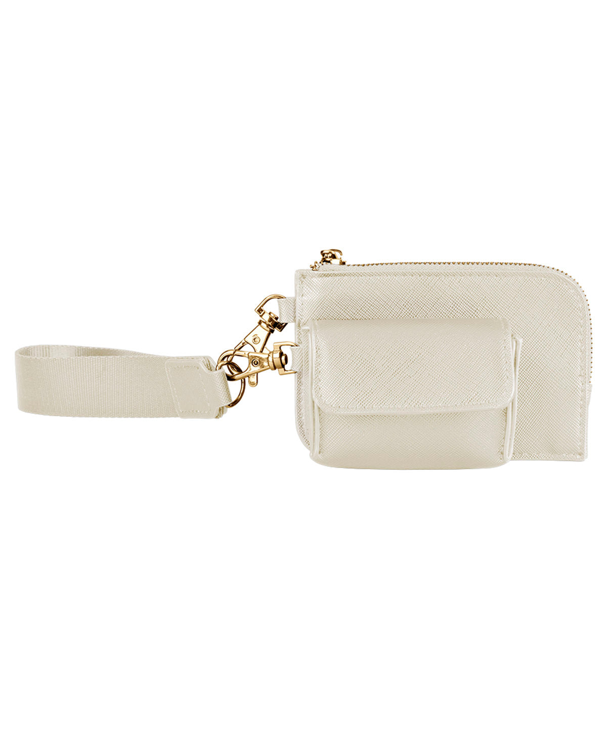 Boutique pouch wristlet | oyster