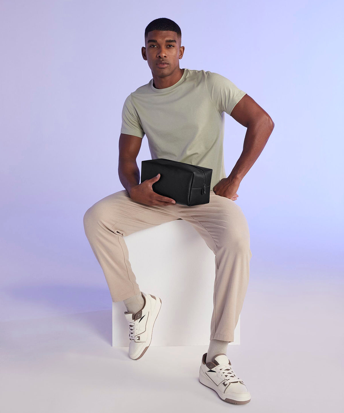Boutique toiletry/accessory case | soft grey