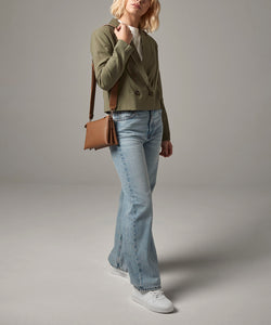 Boutique soft cross-body bag | black