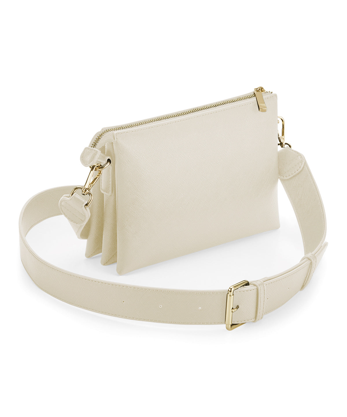 Boutique soft cross-body bag | oyster