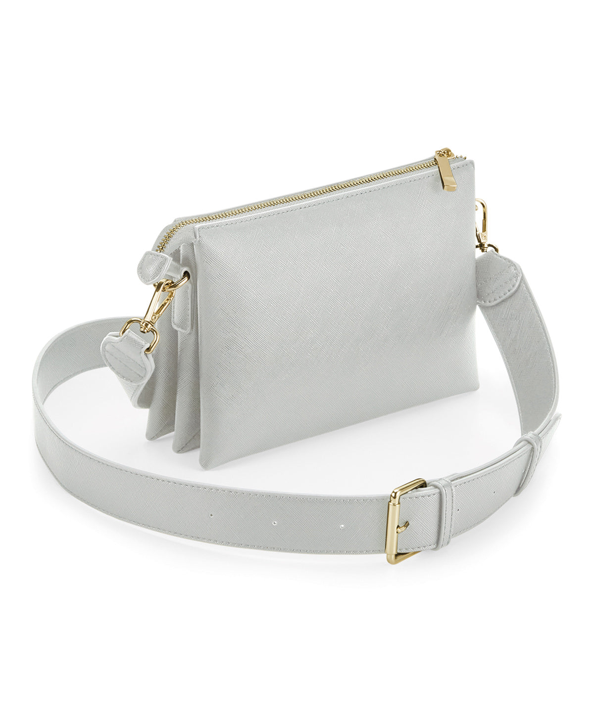 Boutique soft cross-body bag | soft grey