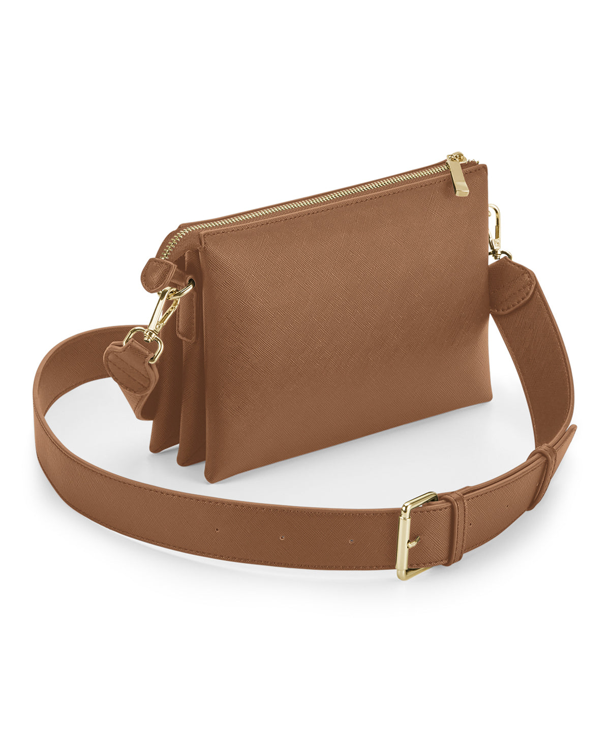 Boutique soft cross-body bag | tan