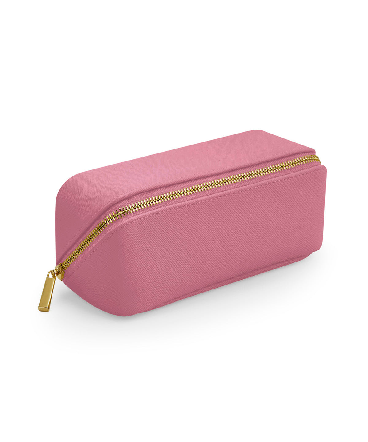 Boutique open flat mini accessory case | dusky pink