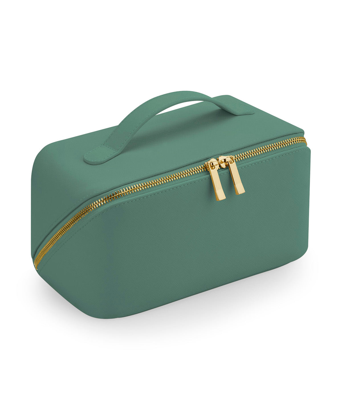 Boutique open flat accessory case | sage green