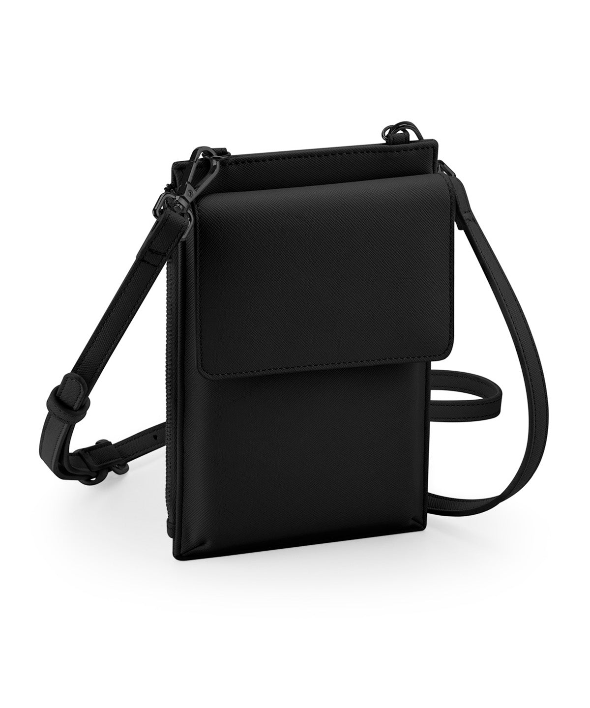 Boutique phone carry case | black/black