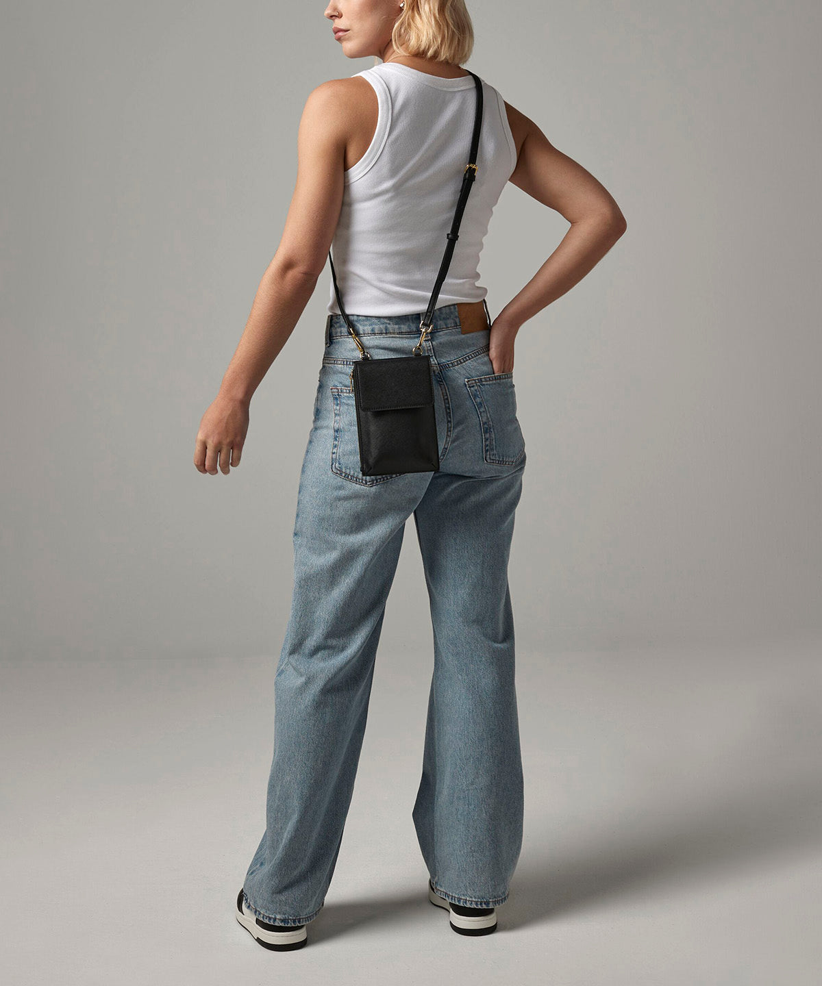 Boutique phone carry case | black