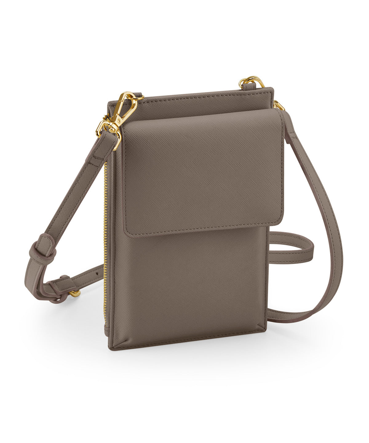 Boutique phone carry case | taupe