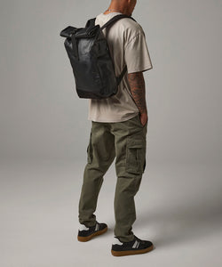 Tarp roll-top backpack | black