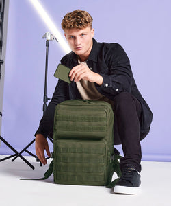 MOLLE hook and loop patch | black
