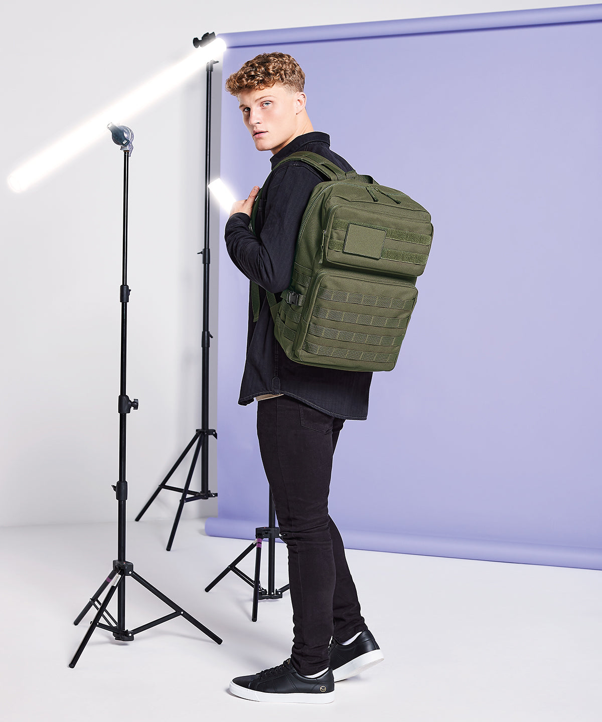 MOLLE tactical backpack | Black